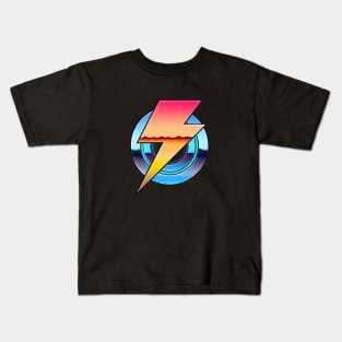 Retro Lightning Kids T-Shirt